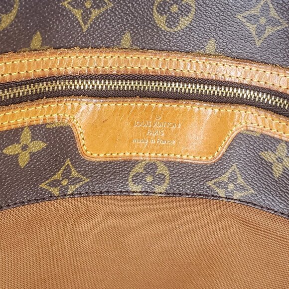 Louis Vuitton Sac Shopping Tote - Vintage Monogram w/ Replaced Handles from LV - Picture 11 of 17